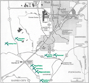 Rentals Orlando - Location Map